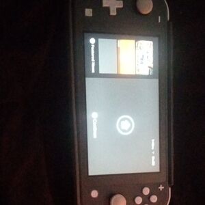 Black and Gray Handheld Gaming Console